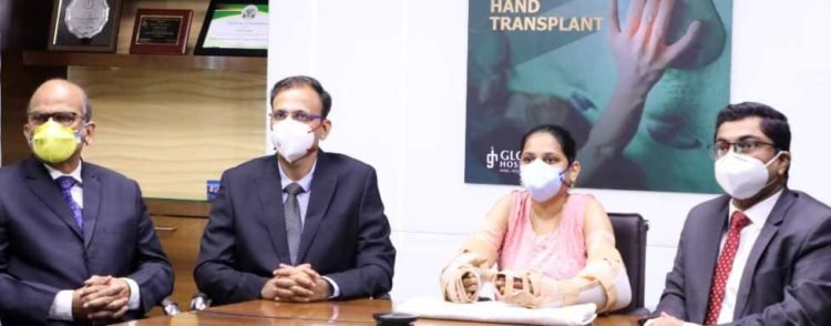 Mumbai girl undergoes bilateral hand transplant at Global Hospital