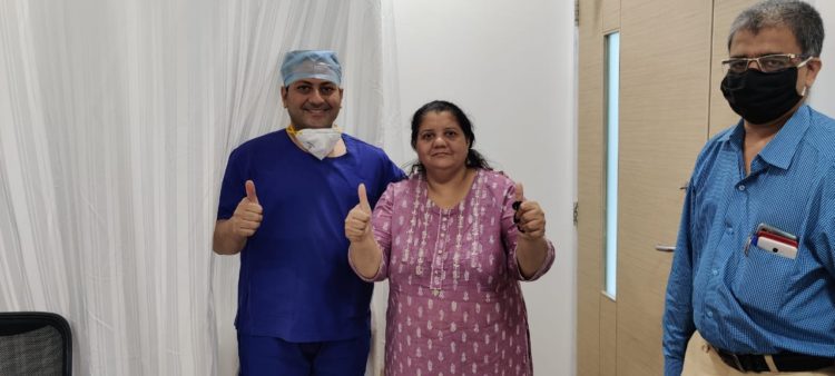 49yr old woman successfully treated for post-Covid Guillian Barre syndrome