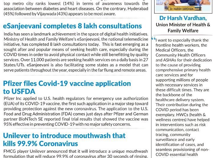 eSanjeevani completes 8 lakh consultations