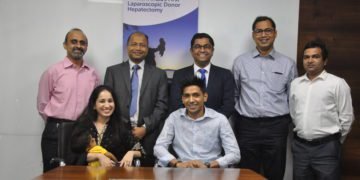 Successful liver resection by laparoscopic surgery performed for liver transplantation