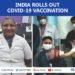 Health worker becomes first to be vaccinated in India