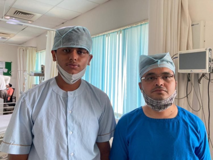 A 17yr old college student with advanced stage varicose veins successfully treated