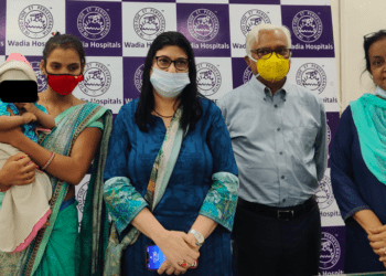 Successful brain surgery performed on a 4-month old boy with rare congenital encephalocele disorder