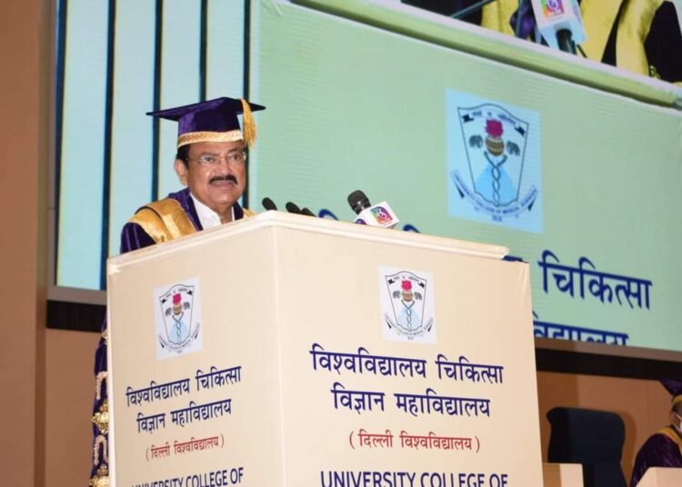 Vice President addresses convocation of University College Of Medical Sciences