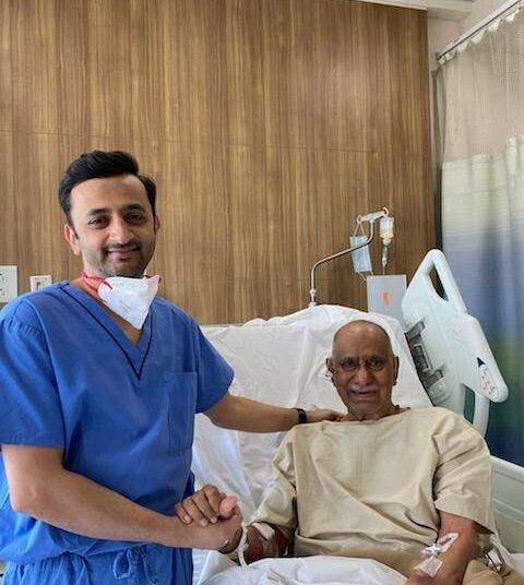 TAVR procedure successfully performed on a 95-yr old male