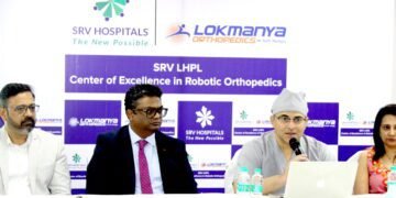 SRV & Lokmanya Hospital launch new centre of excellence in Robotic Orthopedics