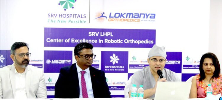 SRV & Lokmanya Hospital launch new centre of excellence in Robotic Orthopedics