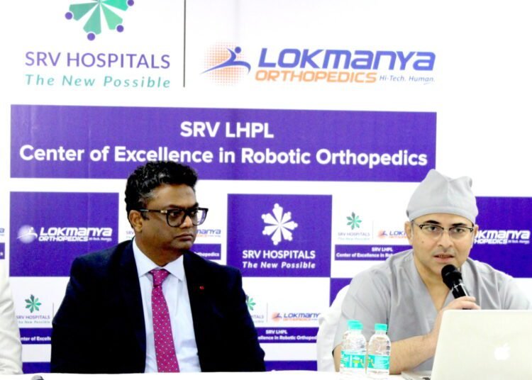 SRV & Lokmanya Hospital launch new centre of excellence in Robotic Orthopedics