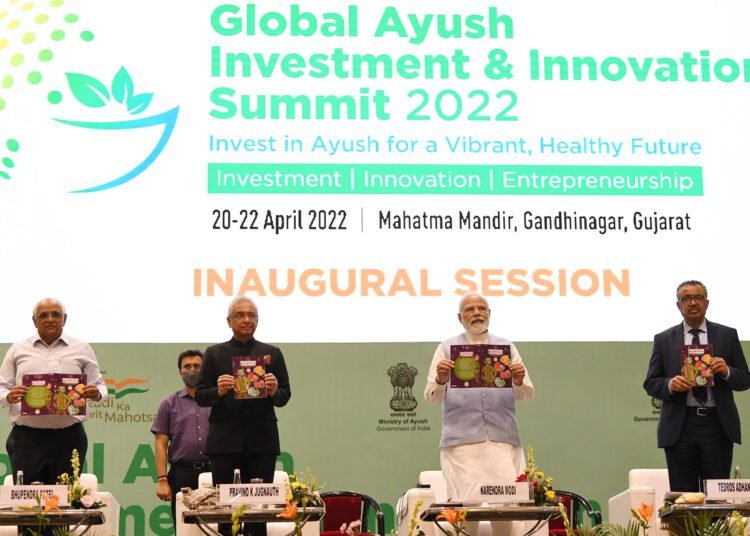 PM inaugurates Global Ayush Investment & Innovation Summit 2022