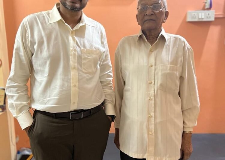 A nonagenarian undergoes successful spine surgery At SRV Mamta Hospital