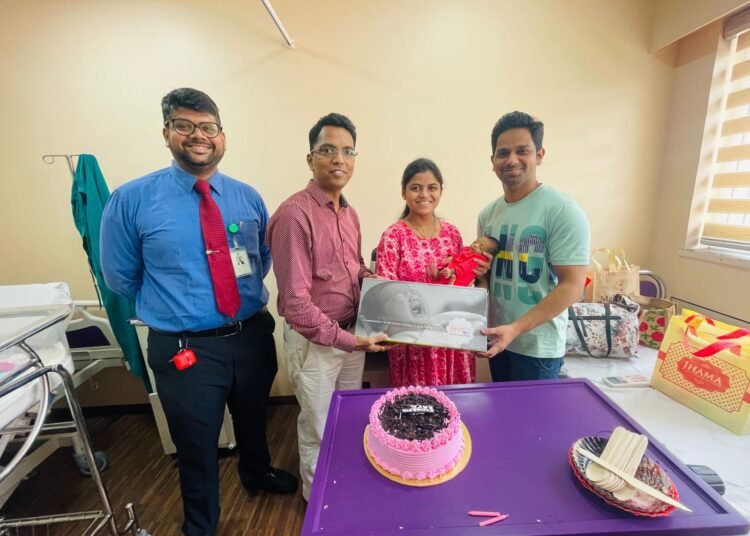 Premature baby girl gets a new lease of life