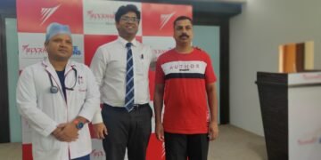 A highway policeman with severe polytrauma was successfully treated