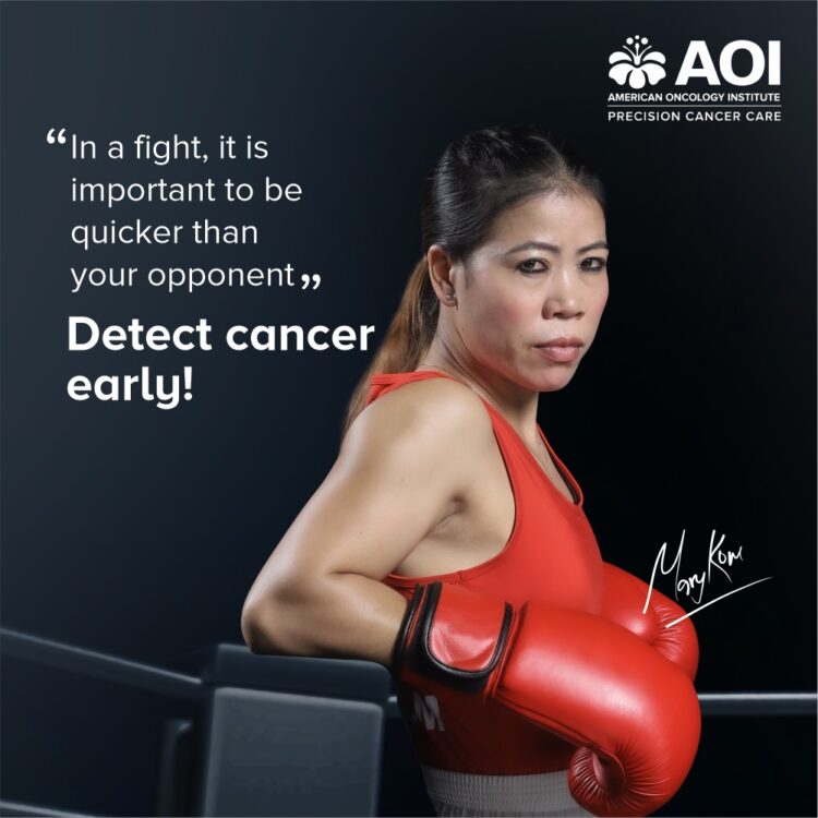 American Oncology Institute ropes in Mary Kom for its ‘Early Cancer Detection’ campaign