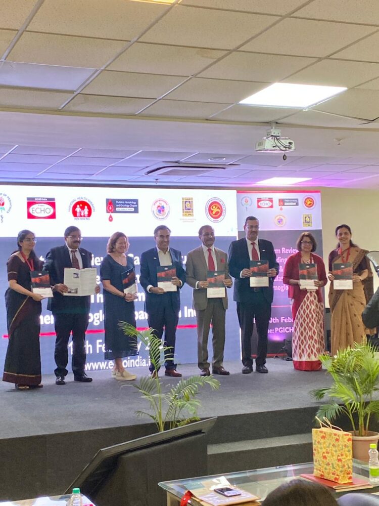 ECHO India and PGICH Noida assess progress of National Program on Thalassemia Control