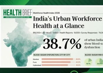 Urban workforce in India faces health risks well before middle age: Survey